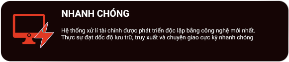 Tốc độ tuy cập dưới 2 giây mượt mà